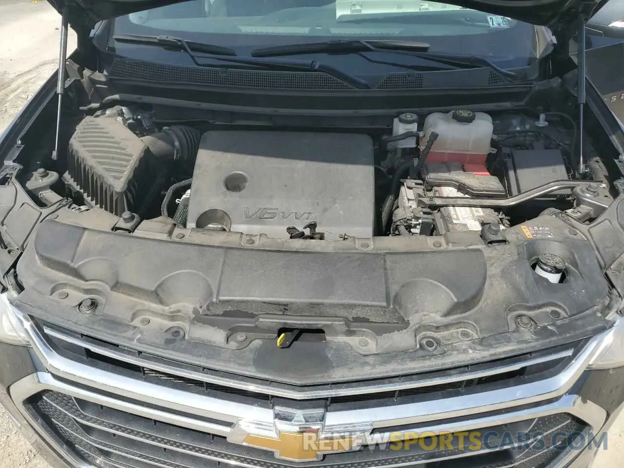 12 Photograph of a damaged car 1GNEVGKW8MJ141696 CHEVROLET TRAVERSE 2021