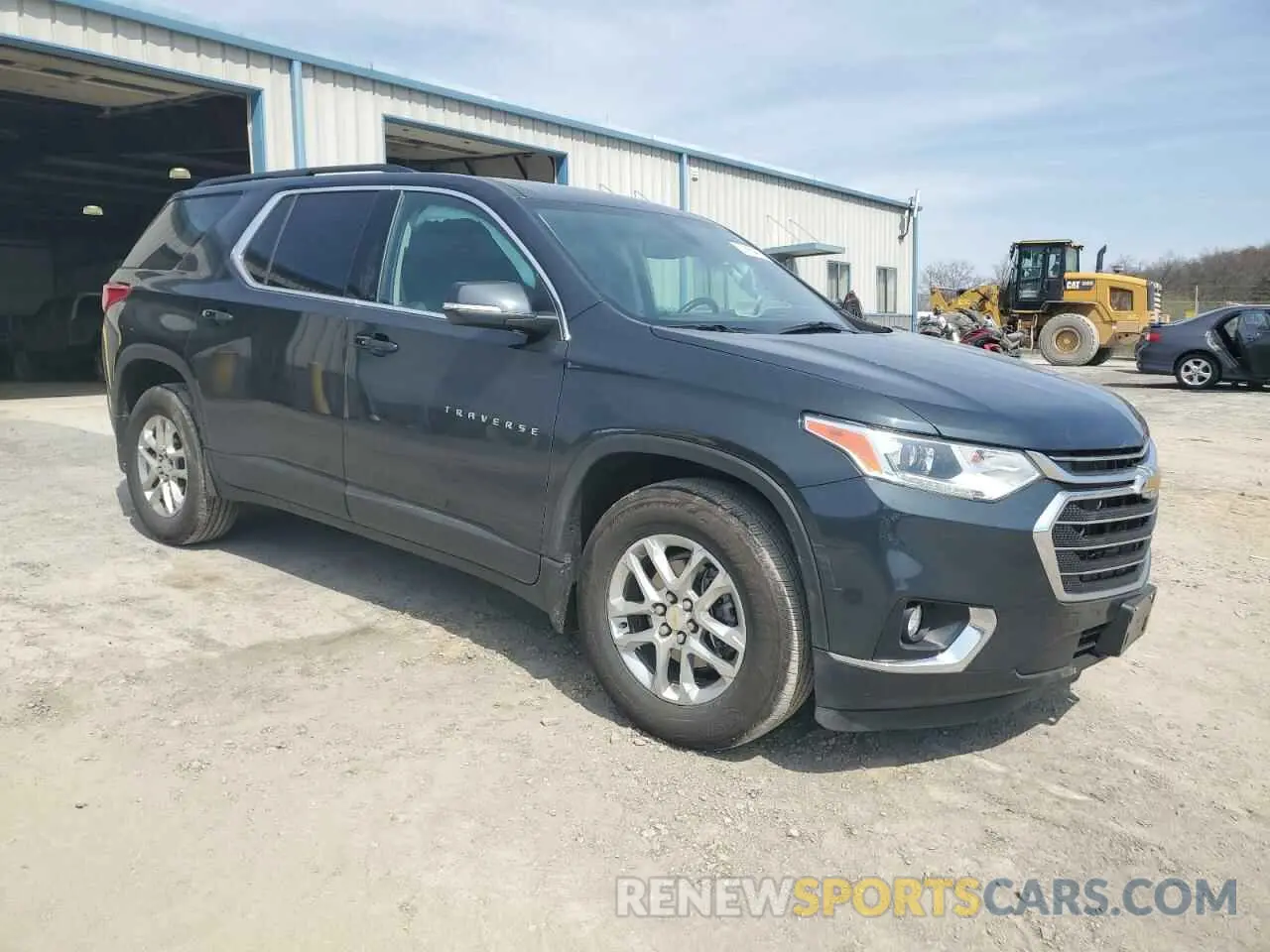 4 Photograph of a damaged car 1GNEVGKW8MJ141696 CHEVROLET TRAVERSE 2021