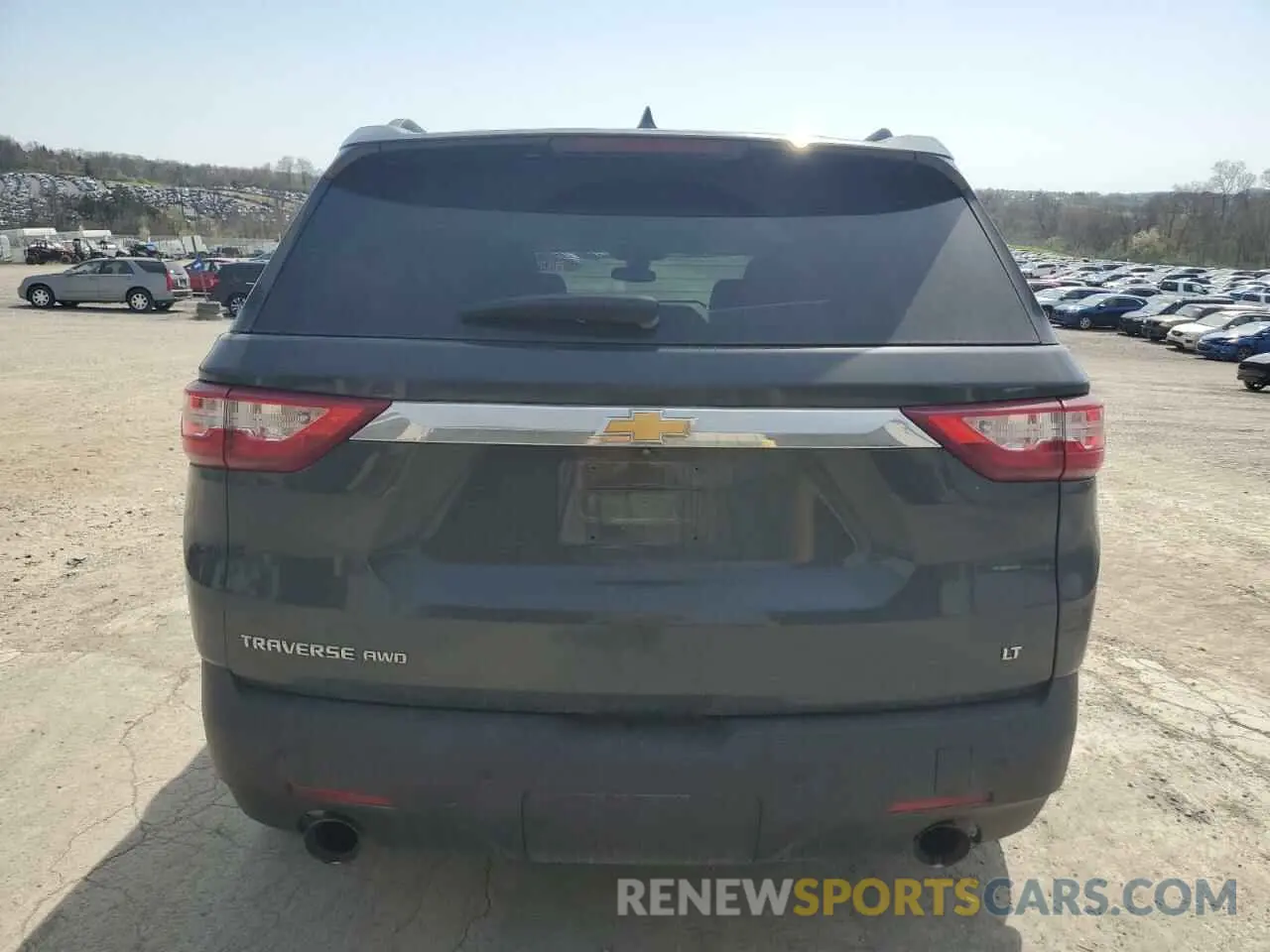 6 Photograph of a damaged car 1GNEVGKW8MJ141696 CHEVROLET TRAVERSE 2021