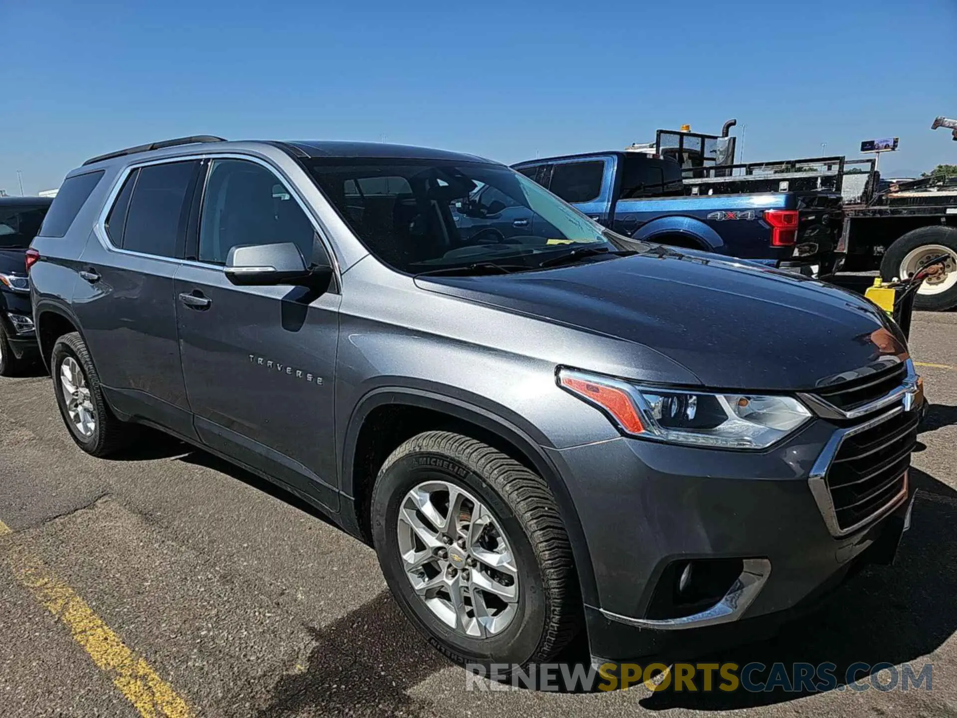 9 Photograph of a damaged car 1GNEVGKW8MJ185066 CHEVROLET TRAVERSE 2021