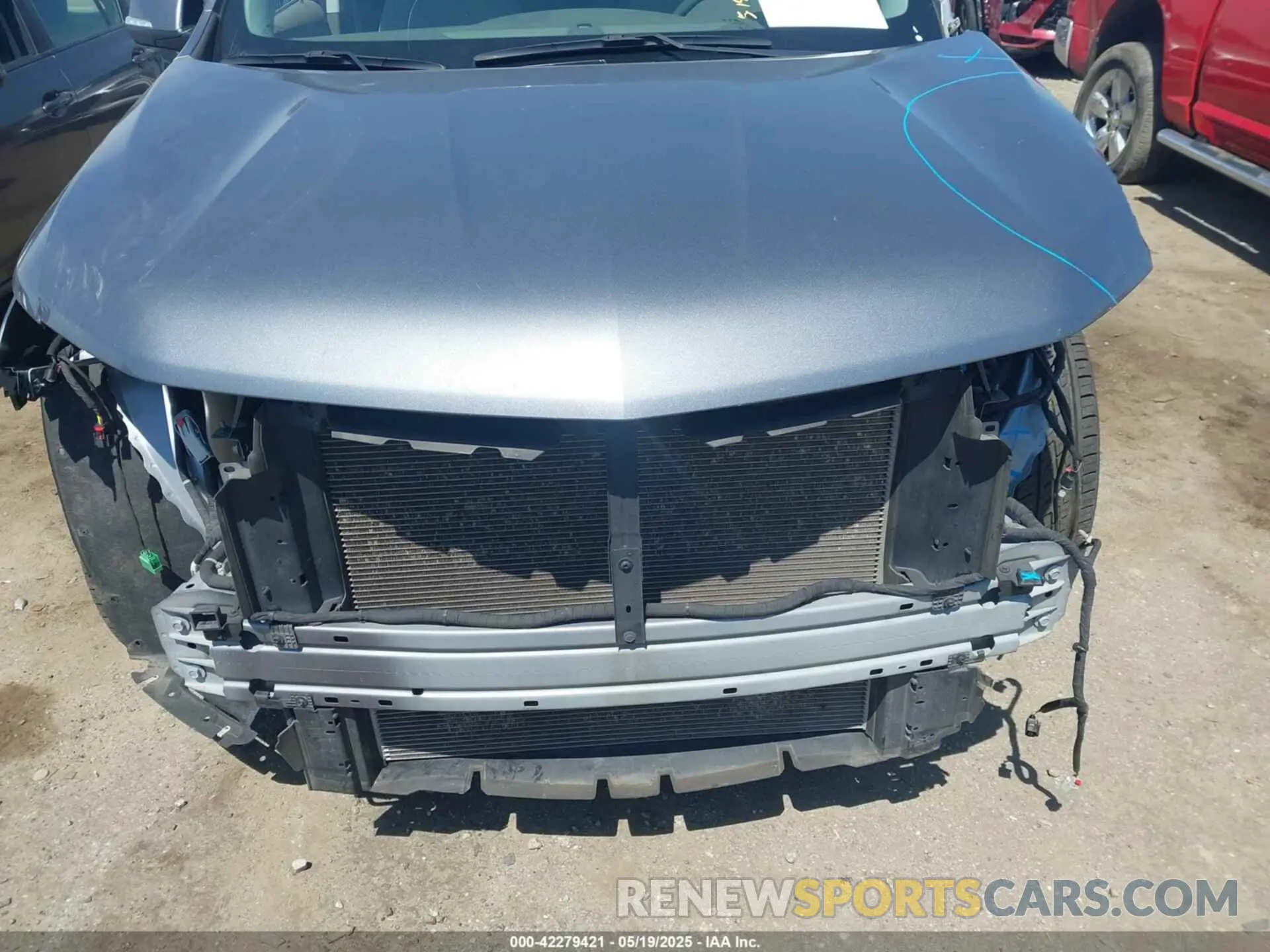 13 Photograph of a damaged car 1GNEVGKW8MJ193233 CHEVROLET TRAVERSE 2021