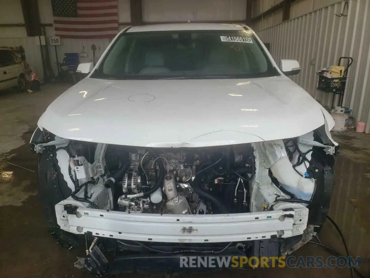 5 Photograph of a damaged car 1GNEVHKW3MJ169167 CHEVROLET TRAVERSE 2021