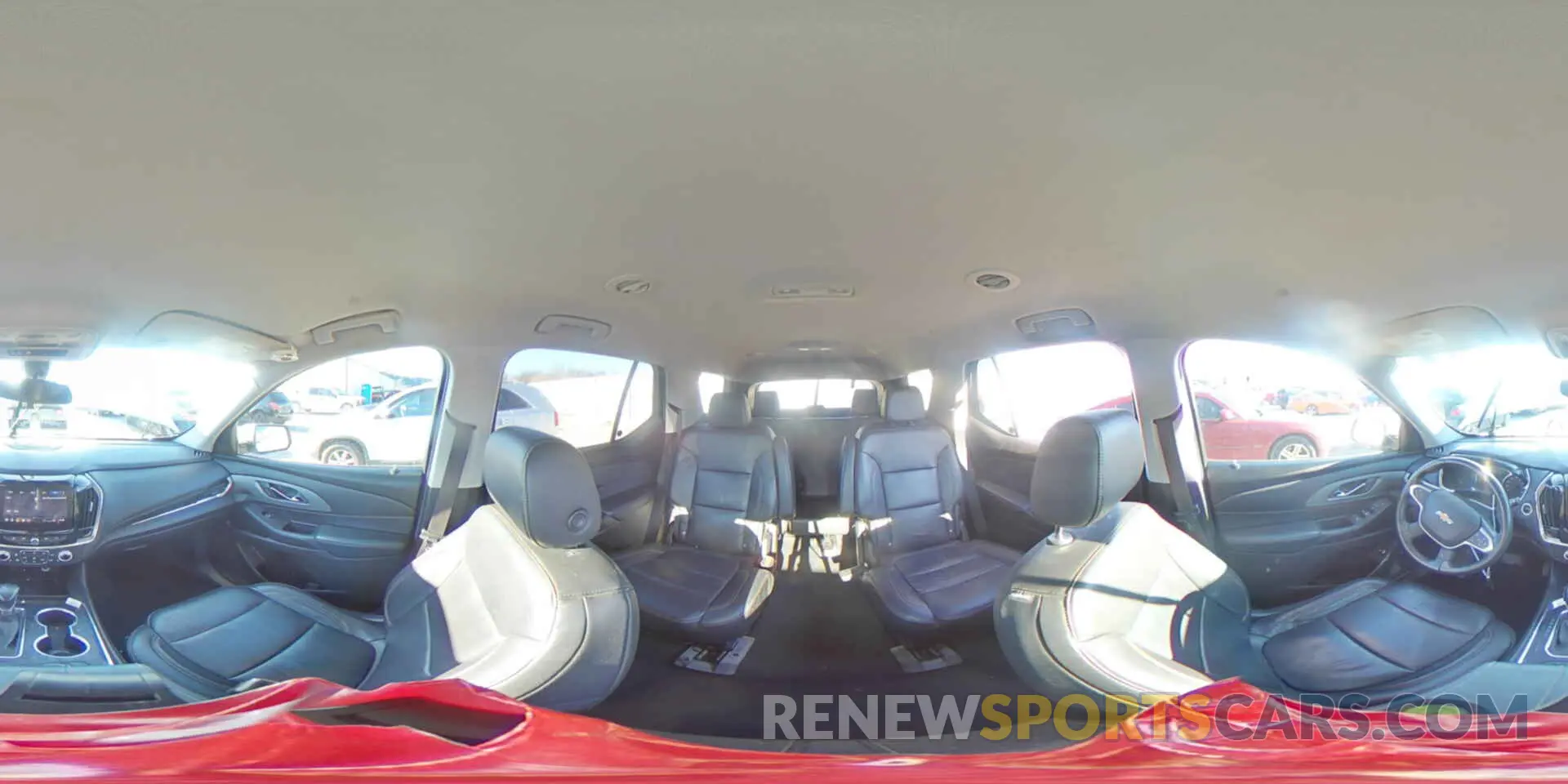 14 Photograph of a damaged car 1GNEVHKW5MJ130239 CHEVROLET TRAVERSE 2021
