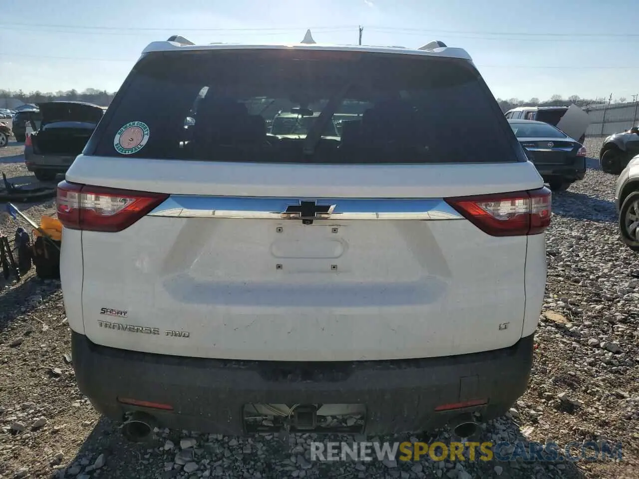 6 Photograph of a damaged car 1GNEVHKW5MJ130239 CHEVROLET TRAVERSE 2021