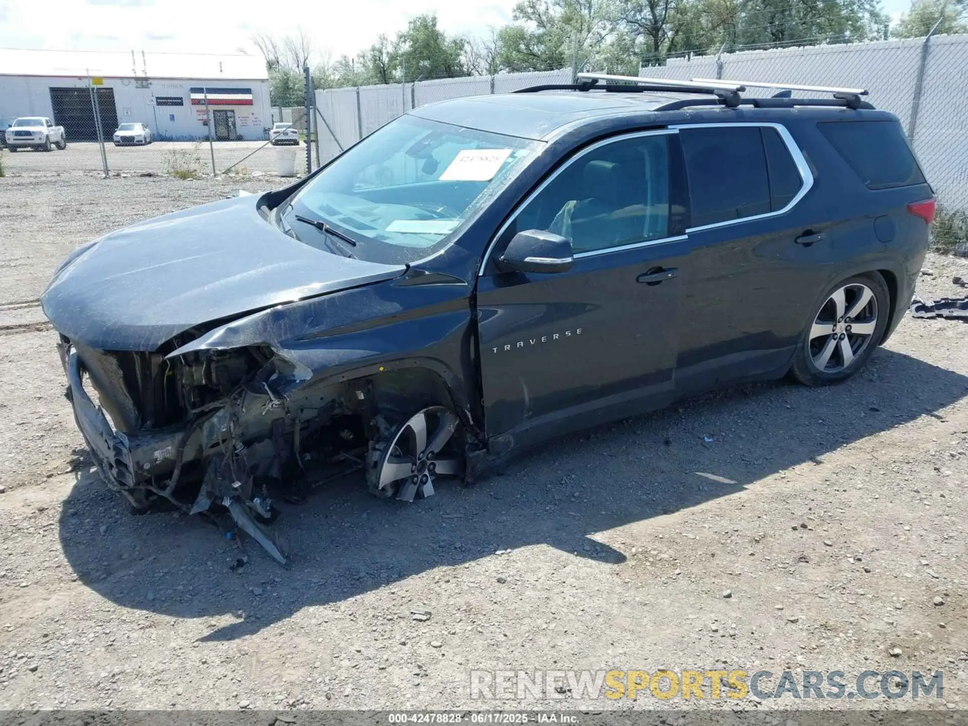 2 Photograph of a damaged car 1GNEVHKW6MJ141377 CHEVROLET TRAVERSE 2021