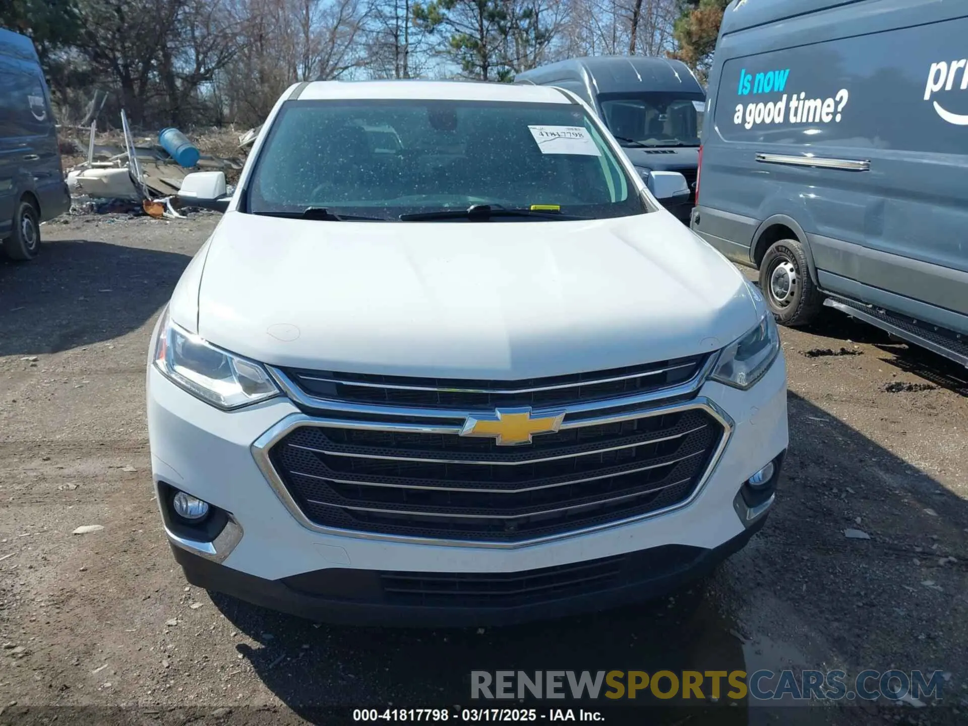 12 Photograph of a damaged car 1GNEVHKW9MJ206271 CHEVROLET TRAVERSE 2021