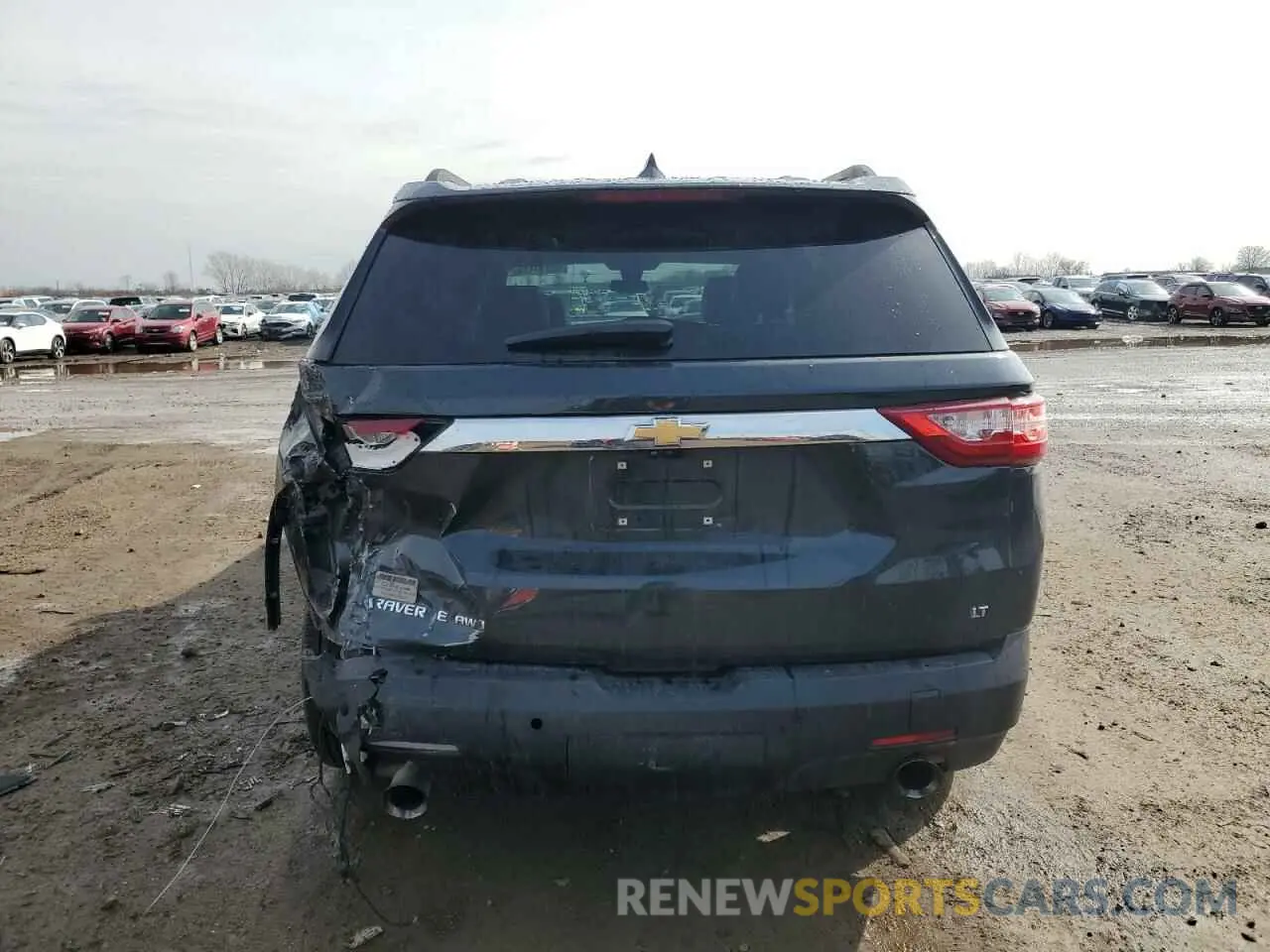 6 Photograph of a damaged car 1GNEVHKWXMJ174155 CHEVROLET TRAVERSE 2021
