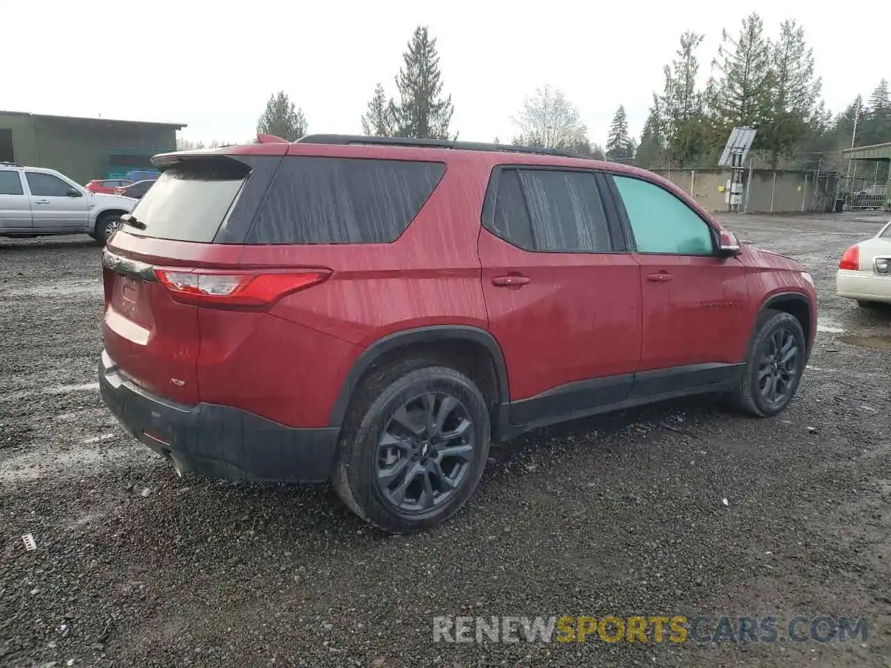 3 Photograph of a damaged car 1GNEVJKW0MJ127529 CHEVROLET TRAVERSE 2021