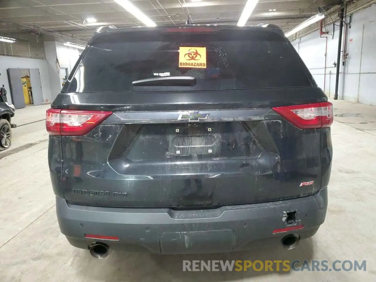 6 Photograph of a damaged car 1GNEVJKW2MJ113020 CHEVROLET TRAVERSE 2021
