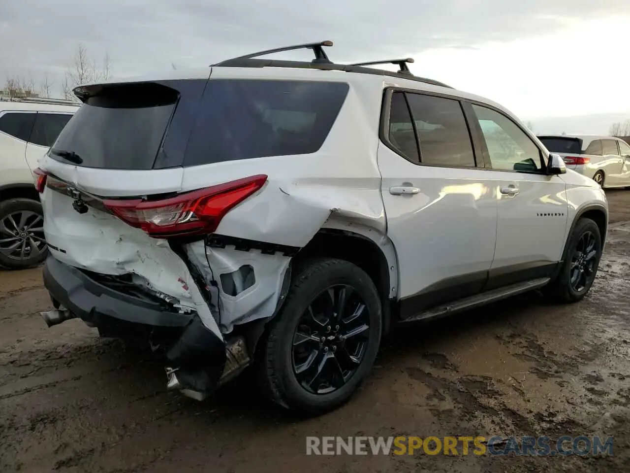 3 Photograph of a damaged car 1GNEVJKW3MJ162324 CHEVROLET TRAVERSE 2021