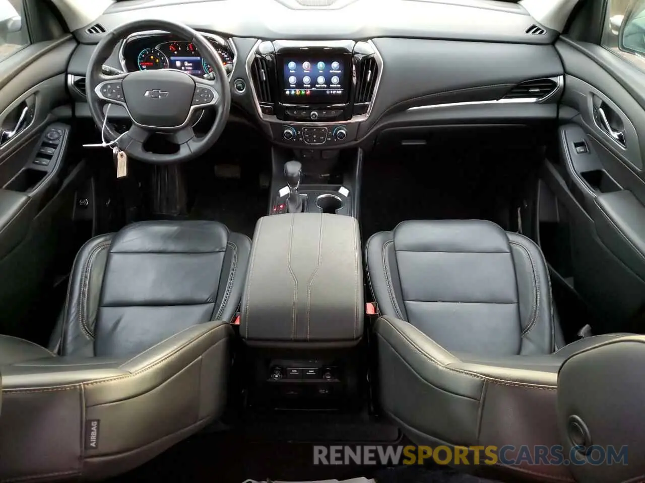8 Photograph of a damaged car 1GNEVJKW3MJ162324 CHEVROLET TRAVERSE 2021