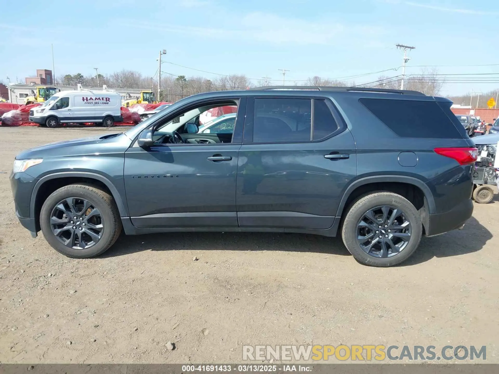 14 Photograph of a damaged car 1GNEVJKW4MJ141708 CHEVROLET TRAVERSE 2021