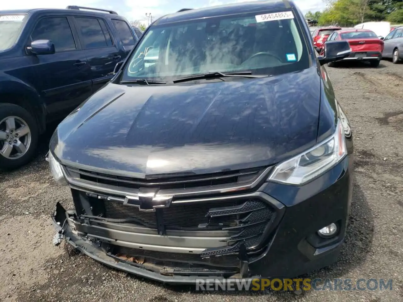 5 Photograph of a damaged car 1GNEVJKW8MJ108730 CHEVROLET TRAVERSE 2021