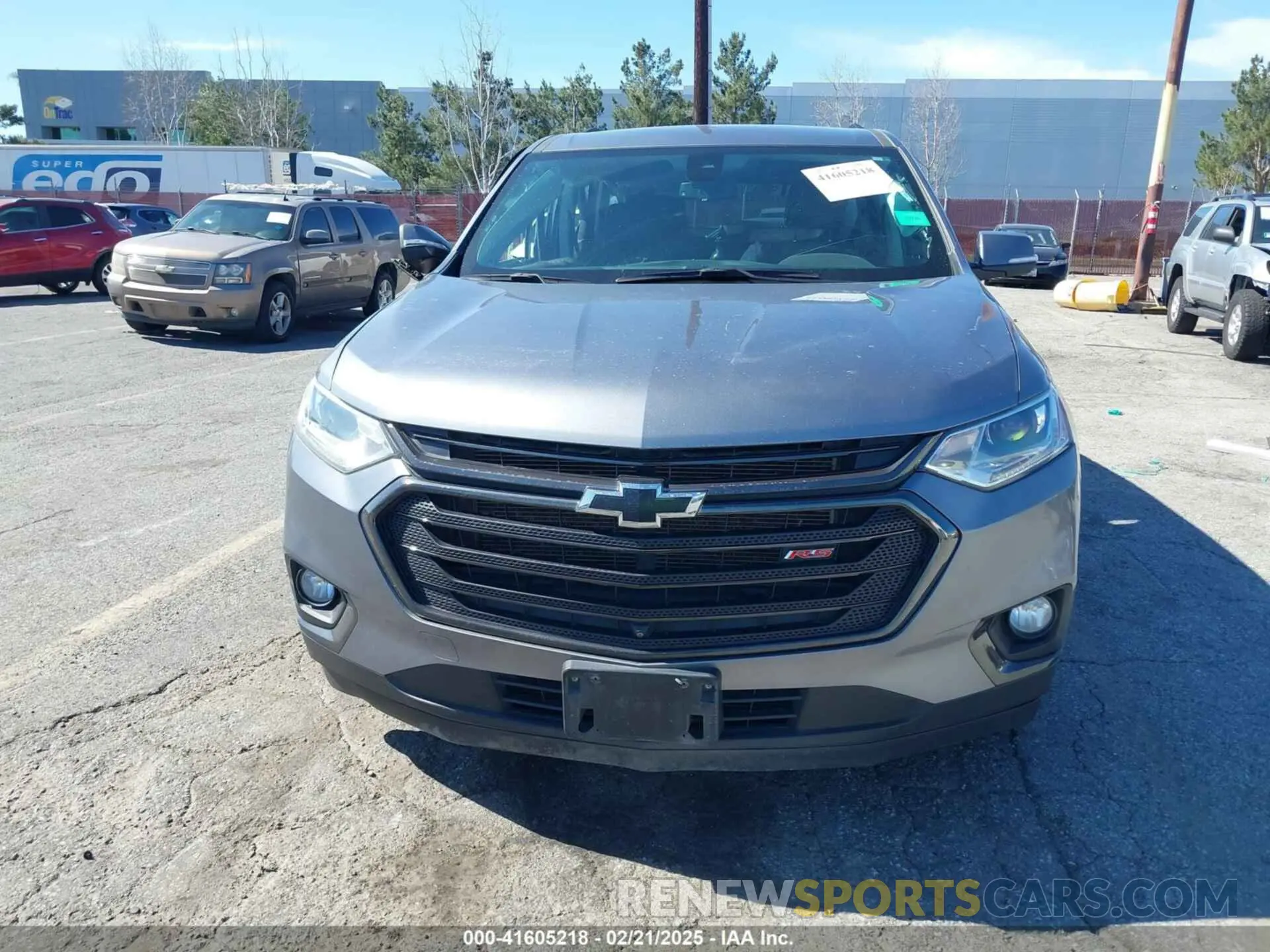 13 Photograph of a damaged car 1GNEVJKW9MJ142868 CHEVROLET TRAVERSE 2021