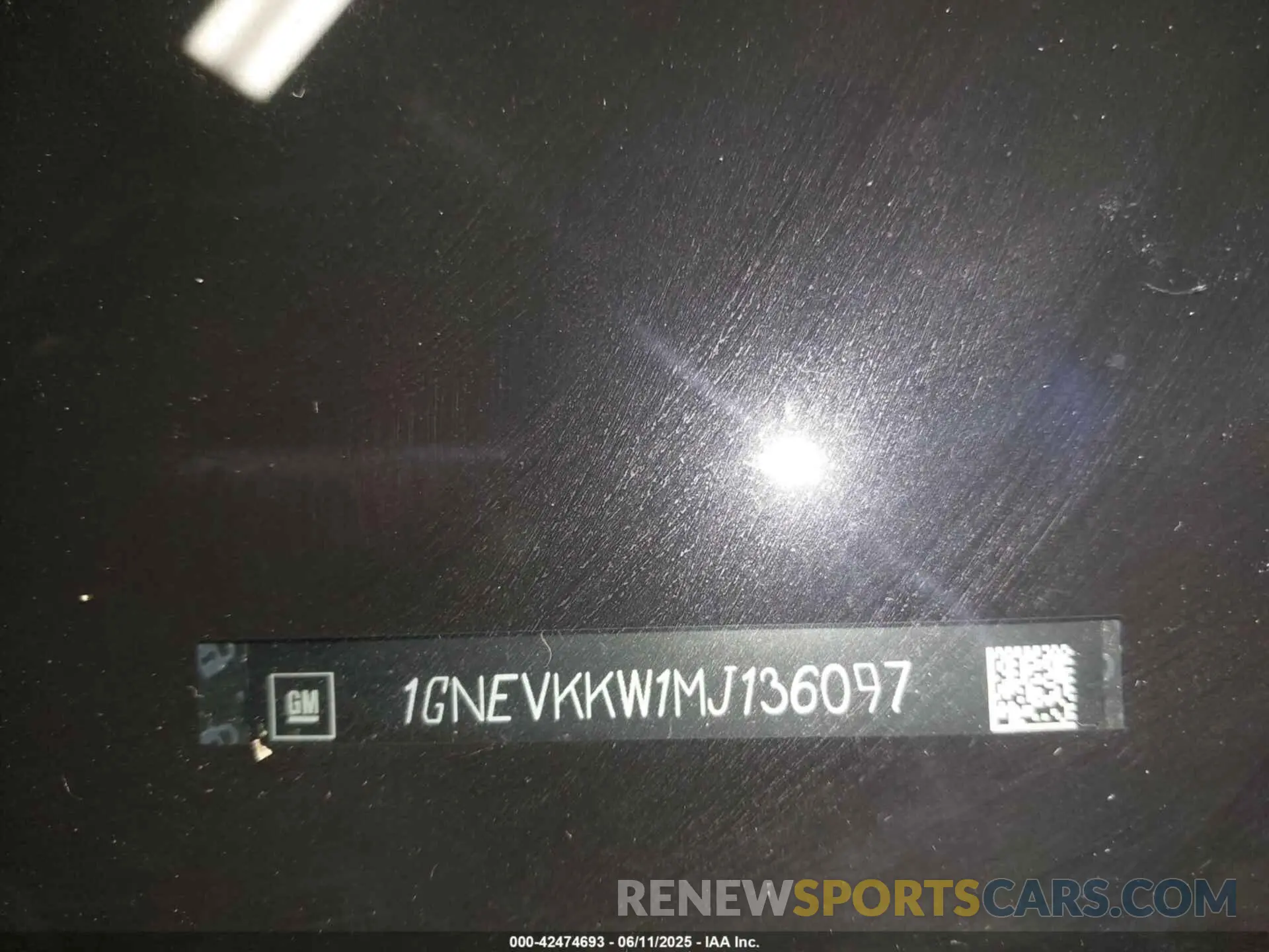 18 Photograph of a damaged car 1GNEVKKW1MJ136097 CHEVROLET TRAVERSE 2021