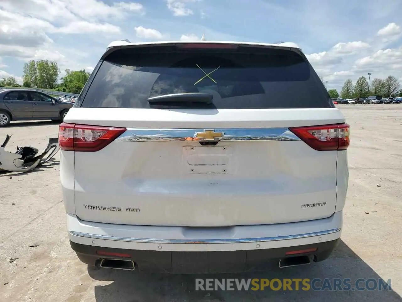 6 Photograph of a damaged car 1GNEVKKW2MJ138490 CHEVROLET TRAVERSE 2021