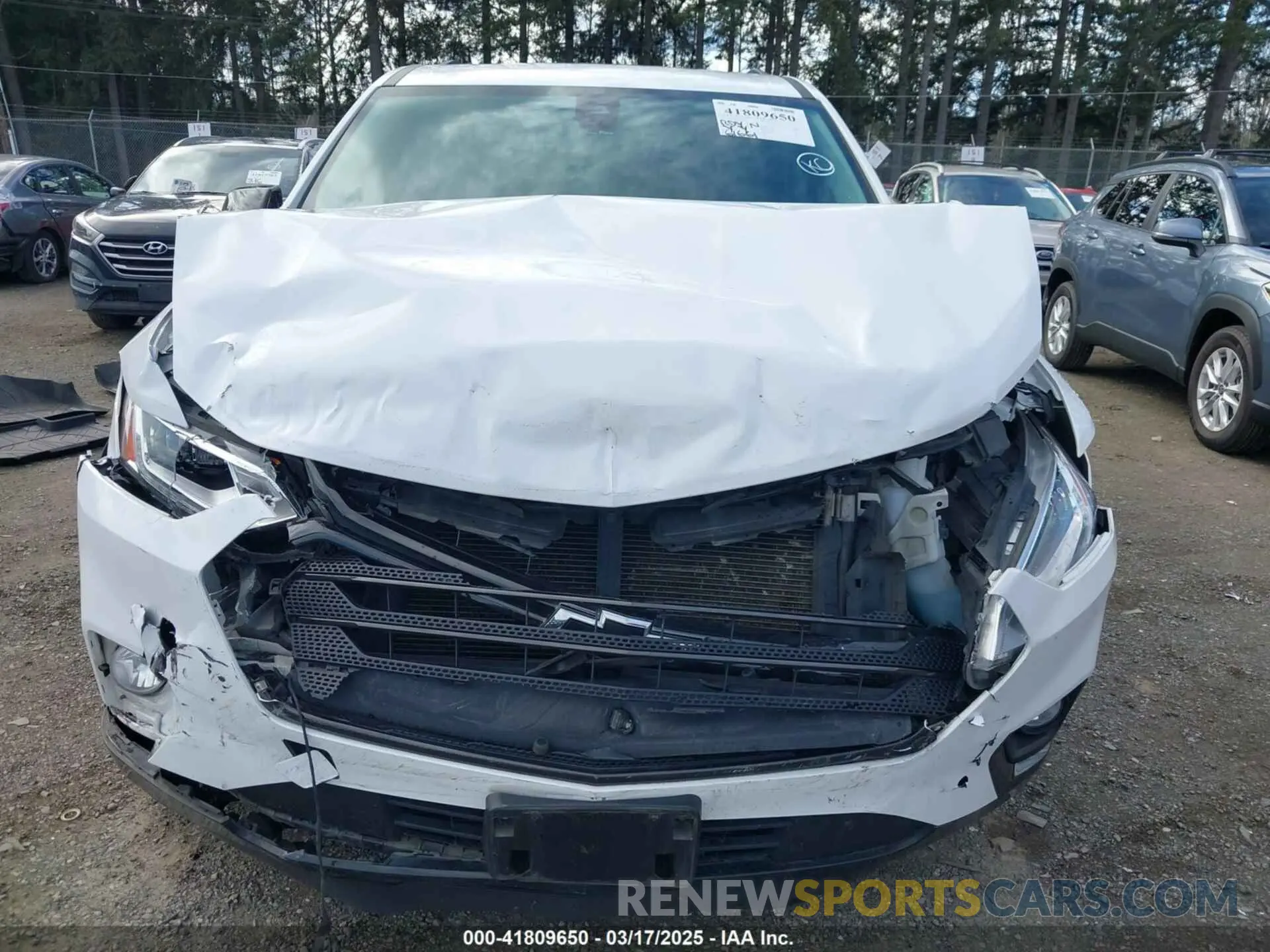 6 Photograph of a damaged car 1GNEVKKW7MJ250461 CHEVROLET TRAVERSE 2021