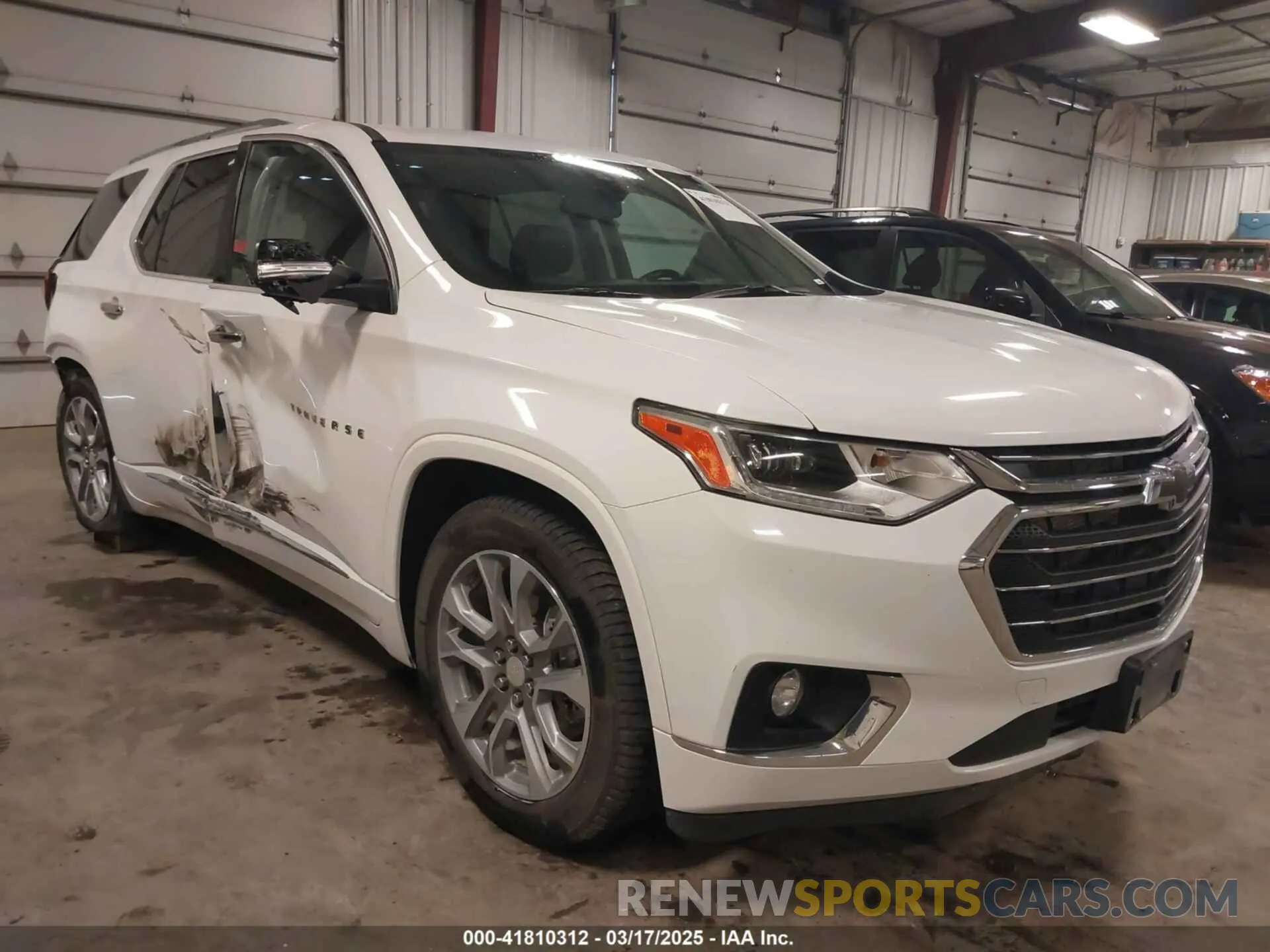 1 Photograph of a damaged car 1GNEVKKW8MJ259346 CHEVROLET TRAVERSE 2021
