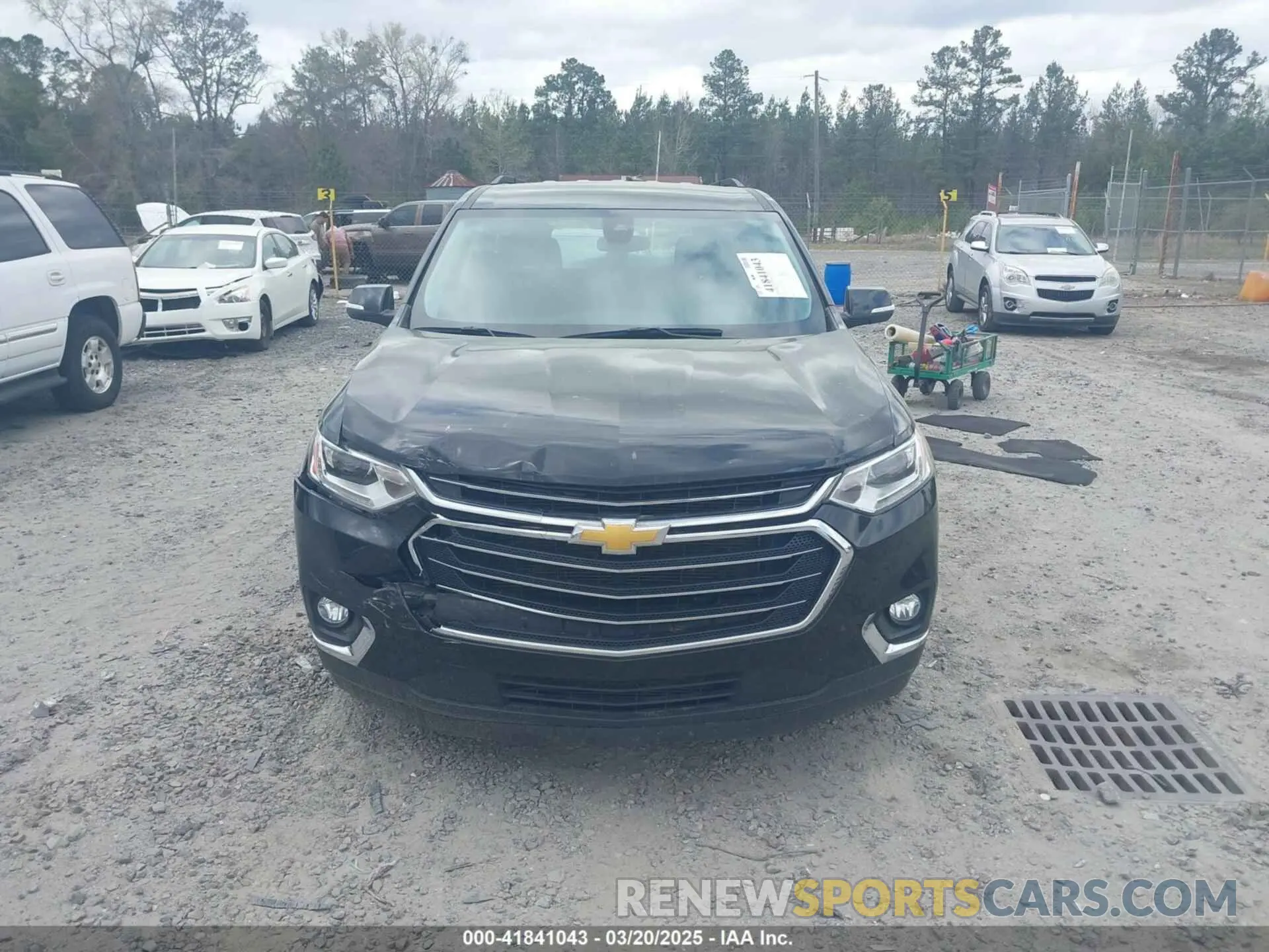 12 Photograph of a damaged car 1GNEVMKW8MJ219280 CHEVROLET TRAVERSE 2021