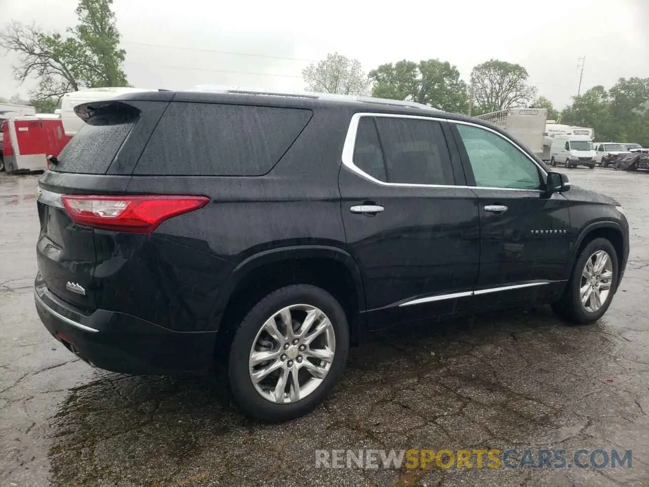 3 Photograph of a damaged car 1GNEVNKW5MJ266563 CHEVROLET TRAVERSE 2021