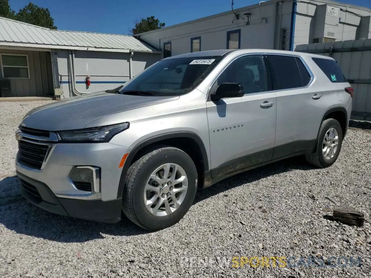 1 Photograph of a damaged car 1GNERFKW1NJ162230 CHEVROLET TRAVERSE 2022