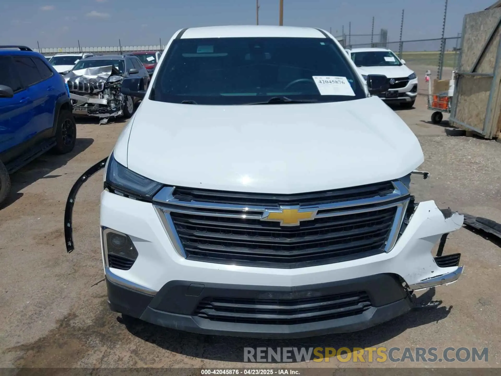 13 Photograph of a damaged car 1GNERFKW2NJ132976 CHEVROLET TRAVERSE 2022