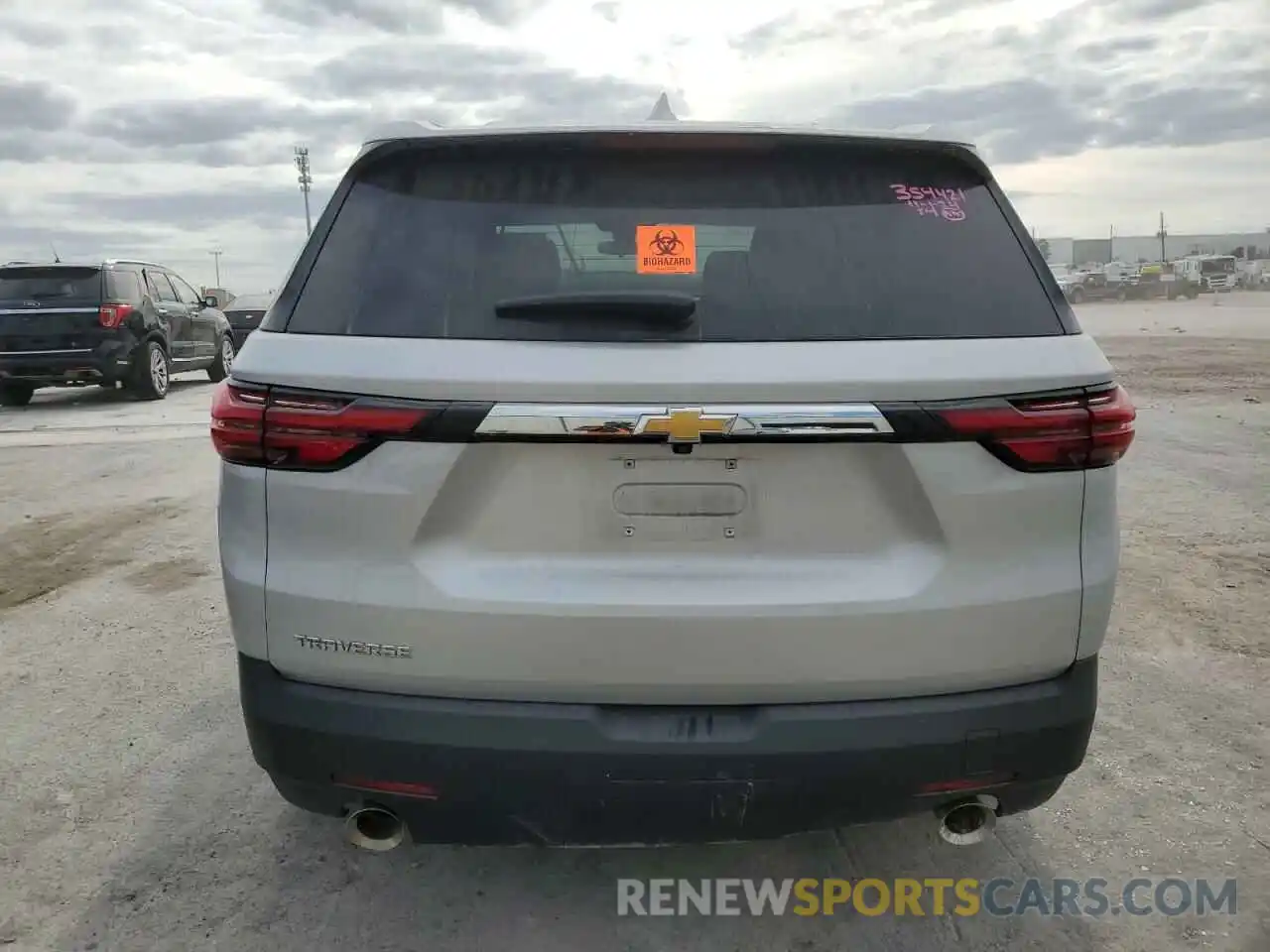 6 Photograph of a damaged car 1GNERFKW5NJ120174 CHEVROLET TRAVERSE 2022