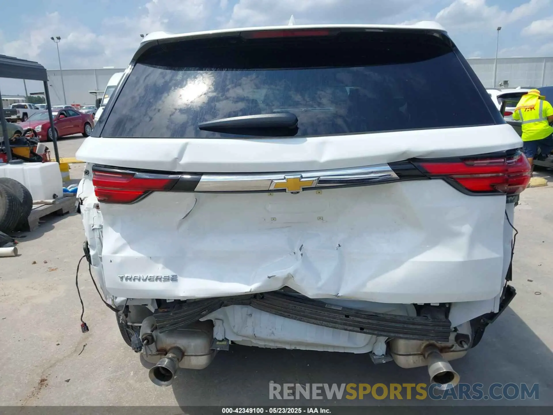 6 Photograph of a damaged car 1GNERFKW6NJ145164 CHEVROLET TRAVERSE 2022