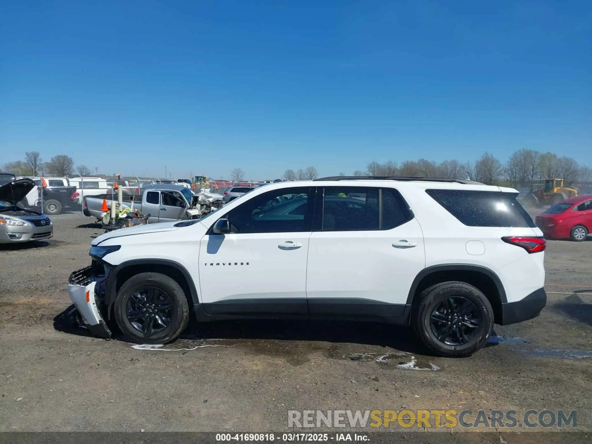 14 Photograph of a damaged car 1GNERFKW7NJ115171 CHEVROLET TRAVERSE 2022