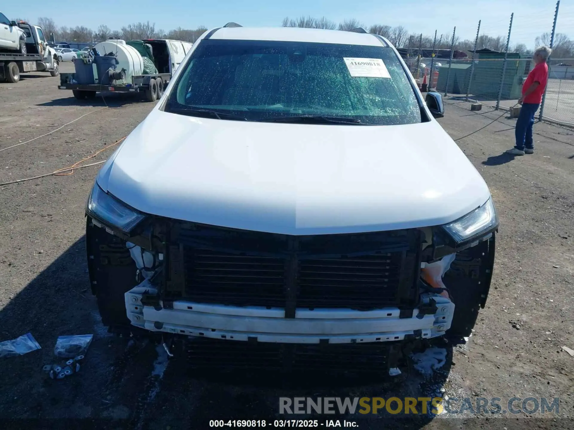 6 Photograph of a damaged car 1GNERFKW7NJ115171 CHEVROLET TRAVERSE 2022