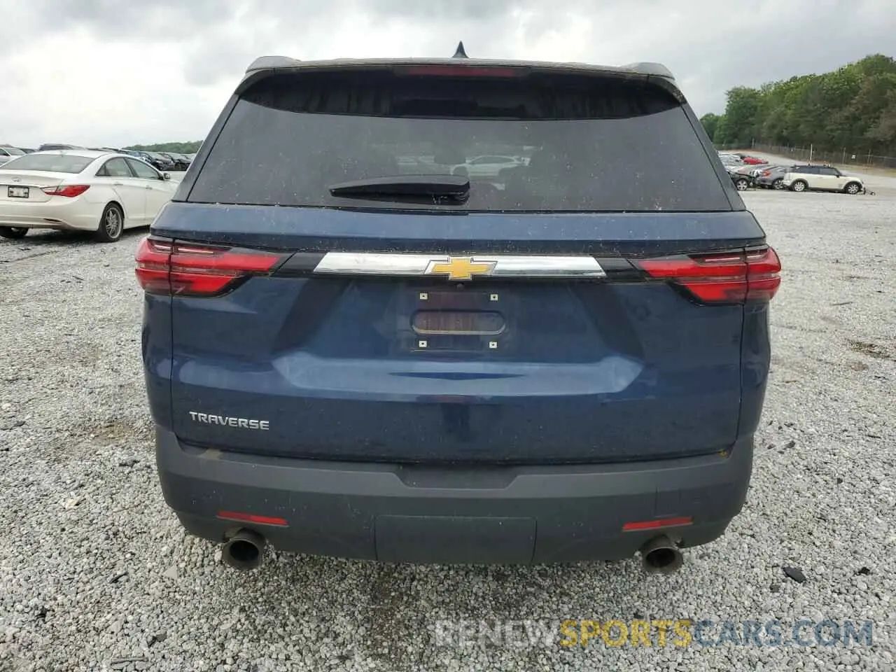 6 Photograph of a damaged car 1GNERFKW7NJ137154 CHEVROLET TRAVERSE 2022