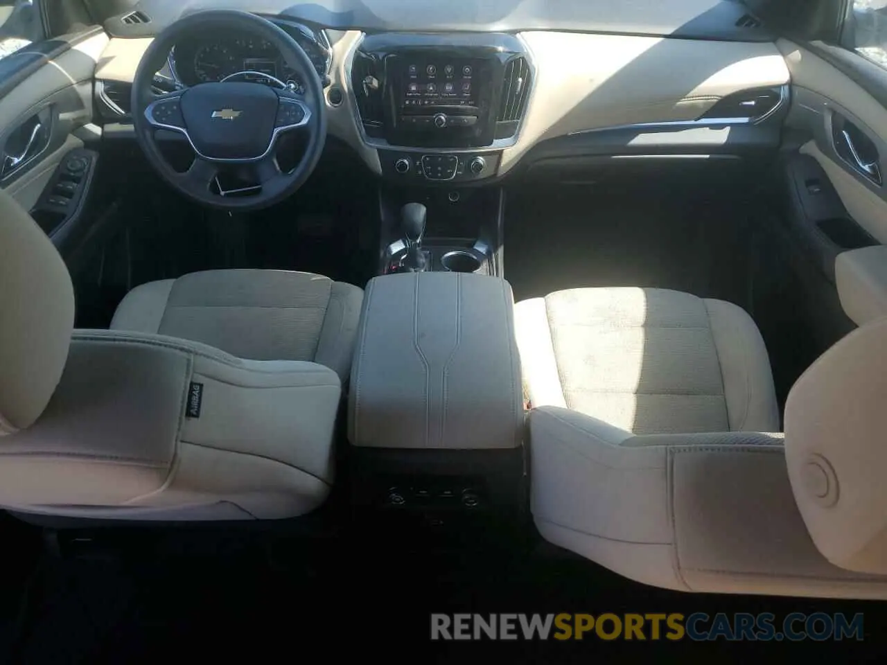 8 Photograph of a damaged car 1GNERFKWXNJ111597 CHEVROLET TRAVERSE 2022