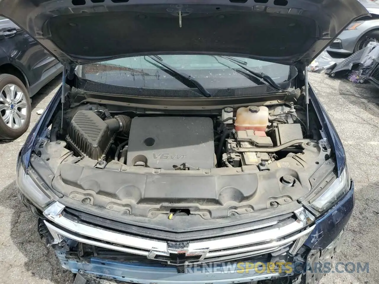 12 Photograph of a damaged car 1GNERFKWXNJ123474 CHEVROLET TRAVERSE 2022