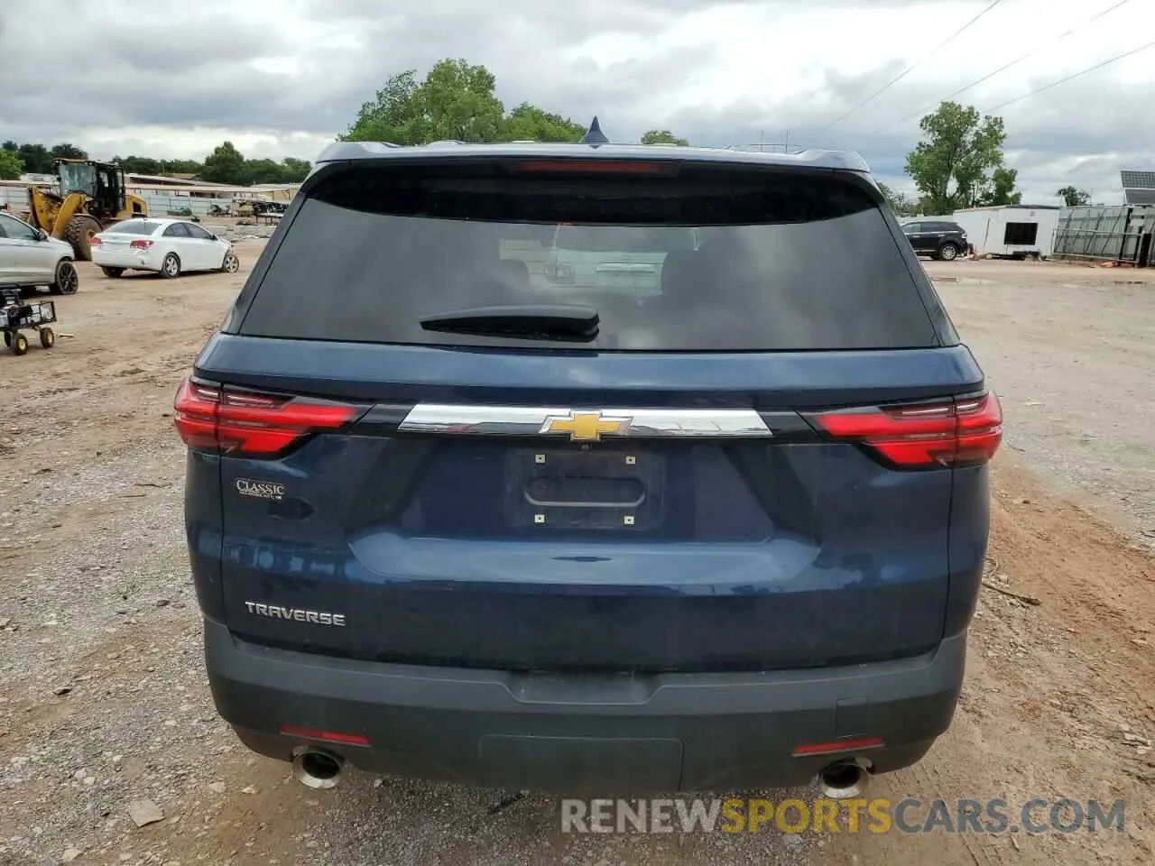 6 Photograph of a damaged car 1GNERFKWXNJ134149 CHEVROLET TRAVERSE 2022