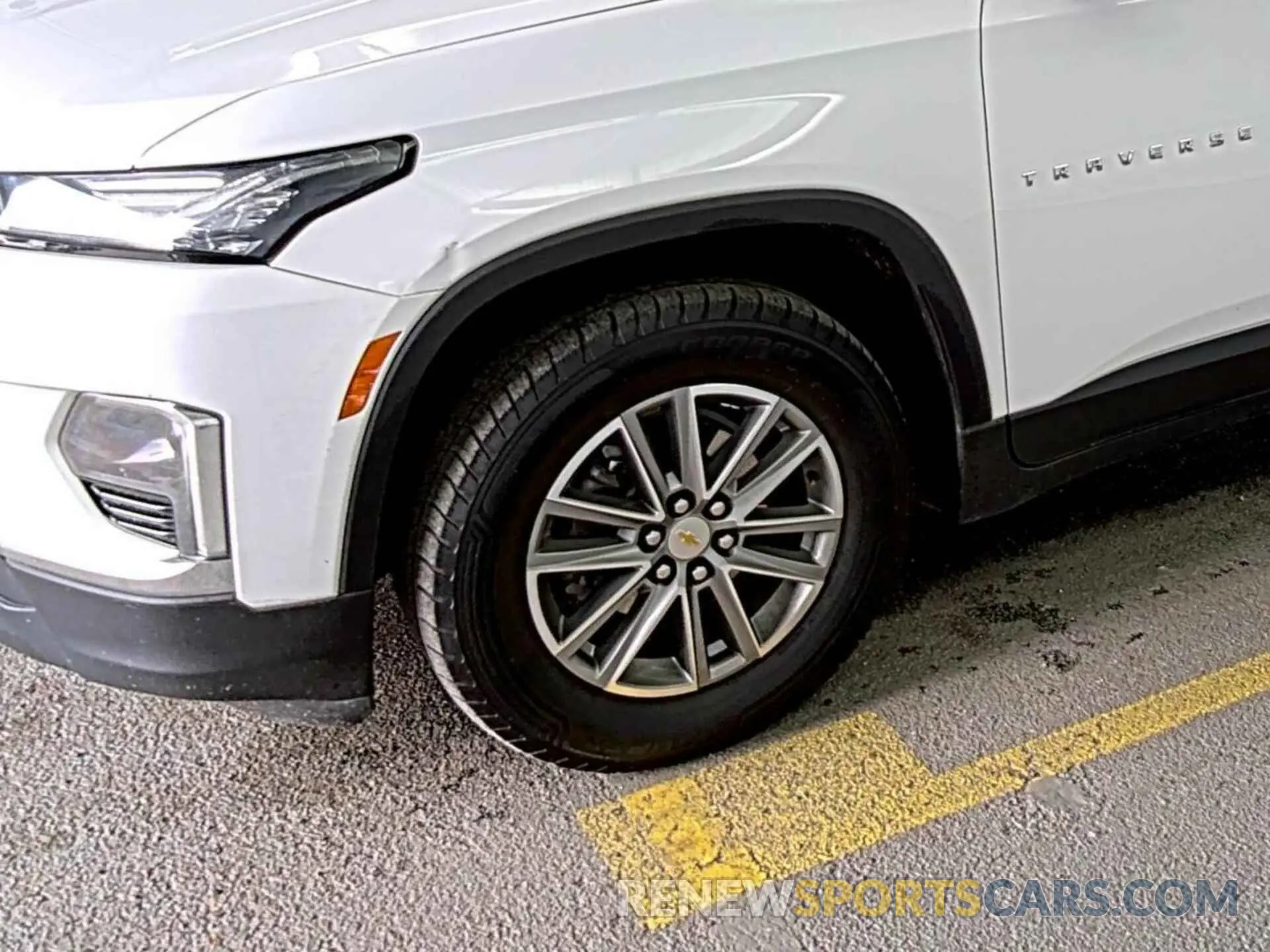 42 Photograph of a damaged car 1GNERGKW3NJ180301 CHEVROLET TRAVERSE 2022