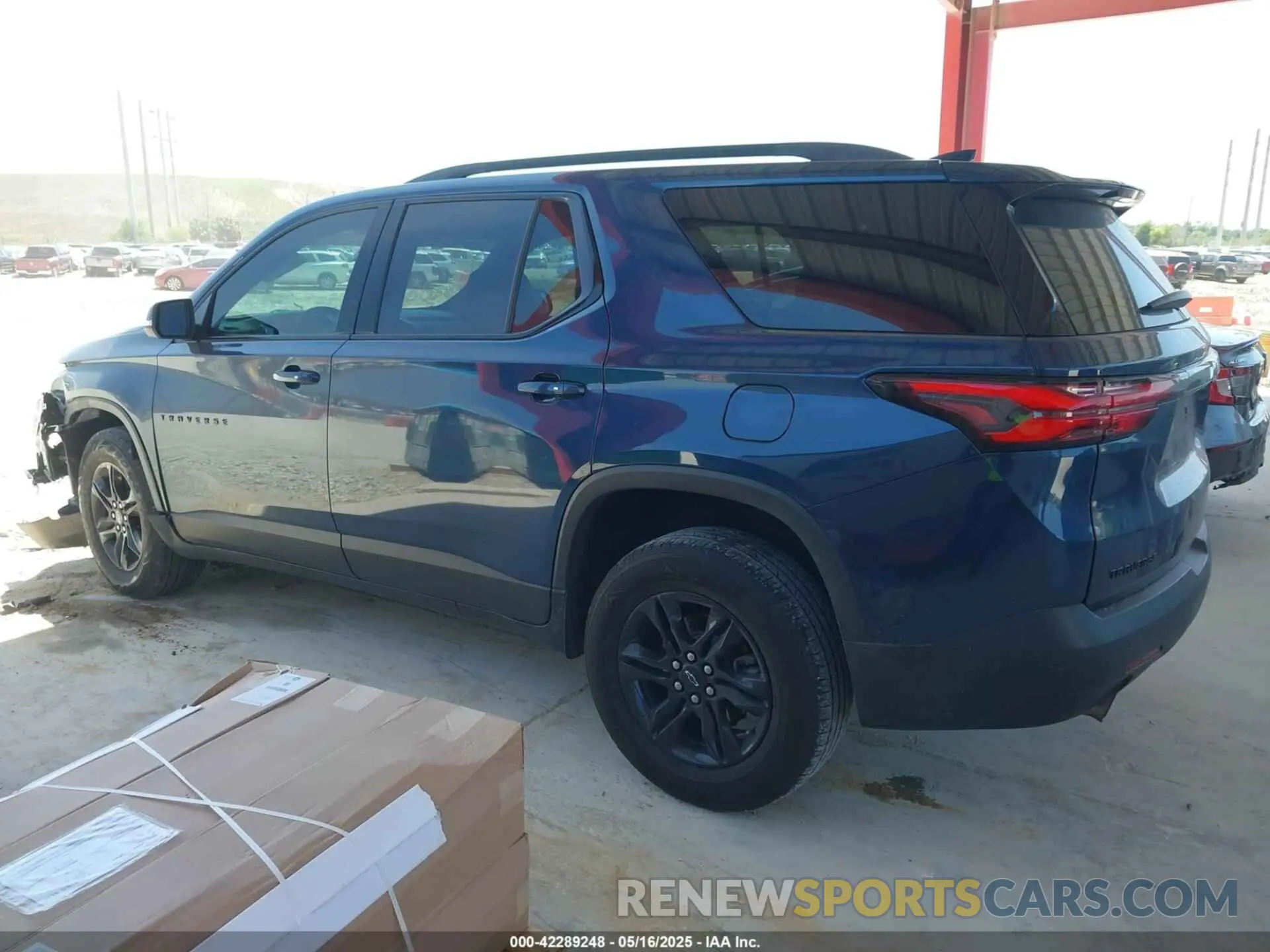 14 Photograph of a damaged car 1GNERGKW4NJ115358 CHEVROLET TRAVERSE 2022