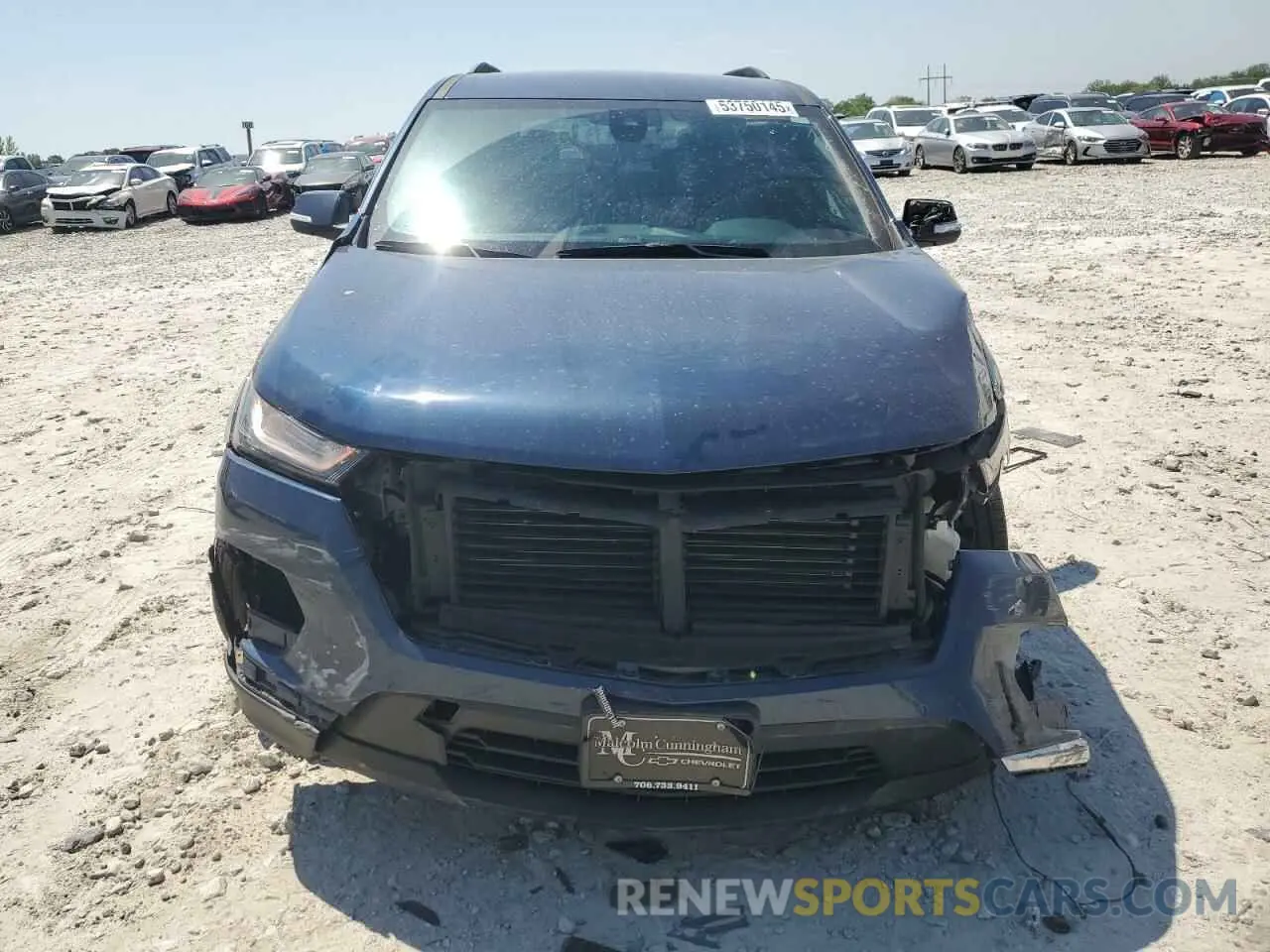 5 Photograph of a damaged car 1GNERGKW4NJ127865 CHEVROLET TRAVERSE 2022
