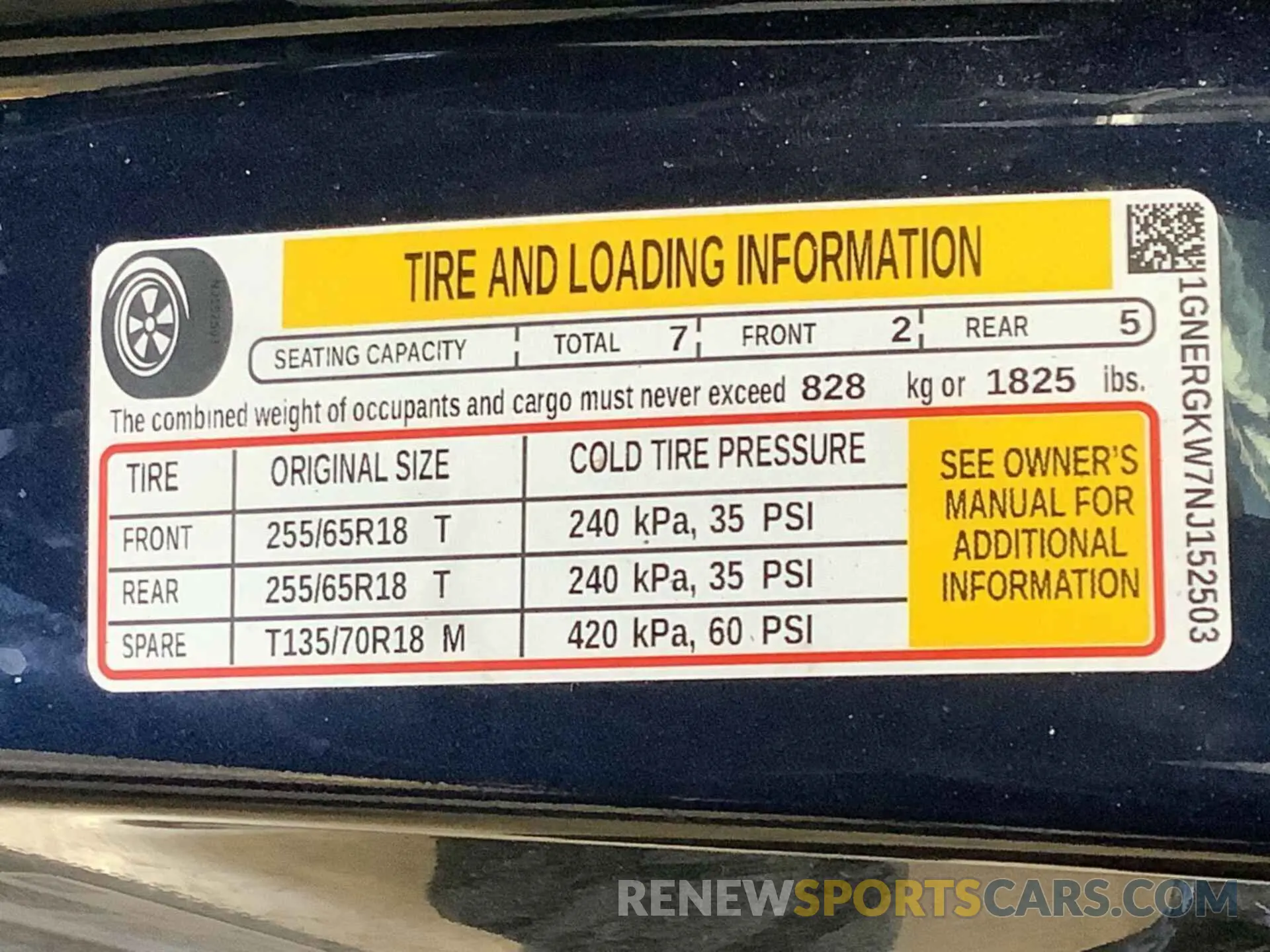 2 Photograph of a damaged car 1GNERGKW7NJ152503 CHEVROLET TRAVERSE 2022