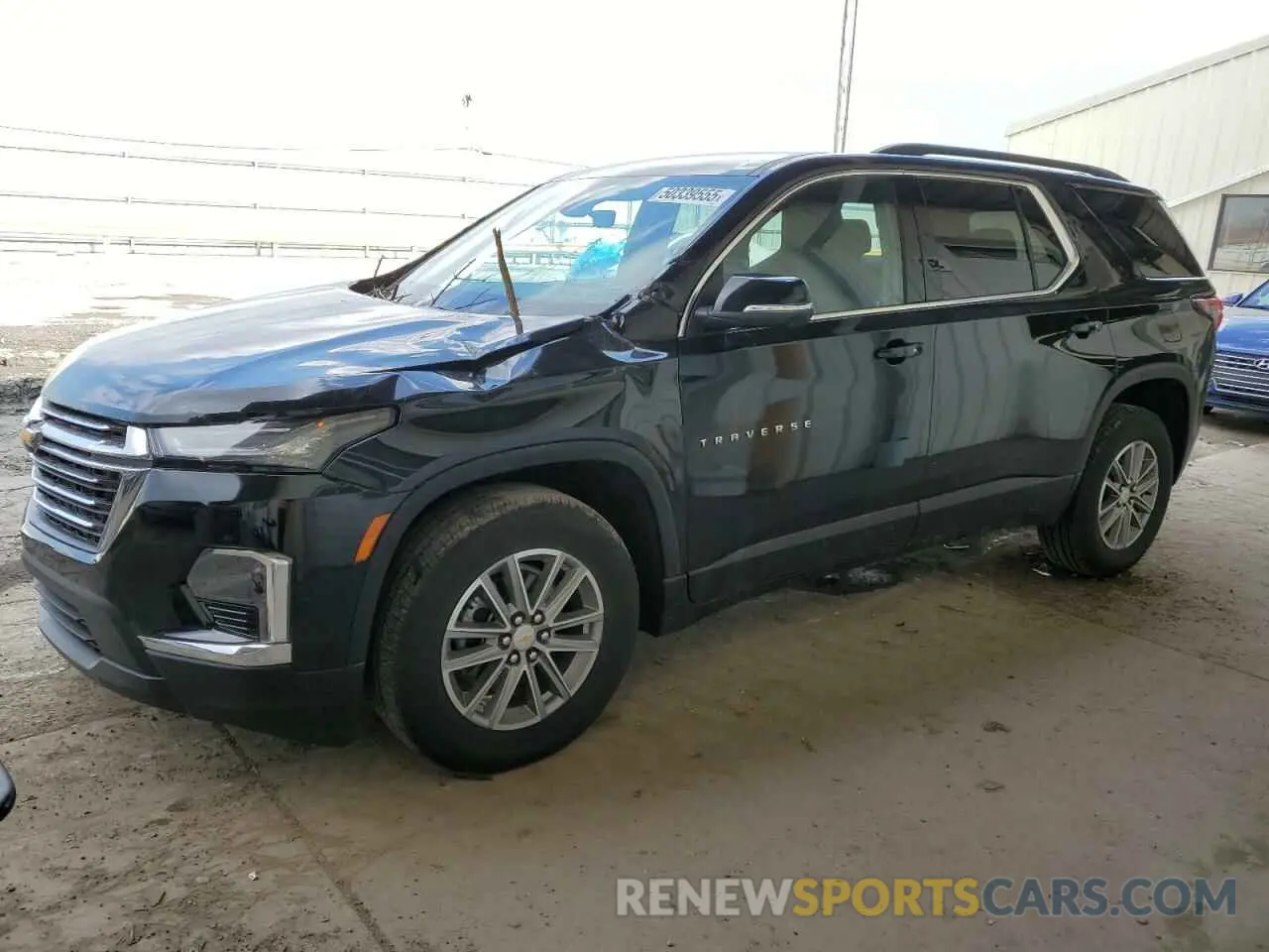 1 Photograph of a damaged car 1GNERGKW8NJ107019 CHEVROLET TRAVERSE 2022