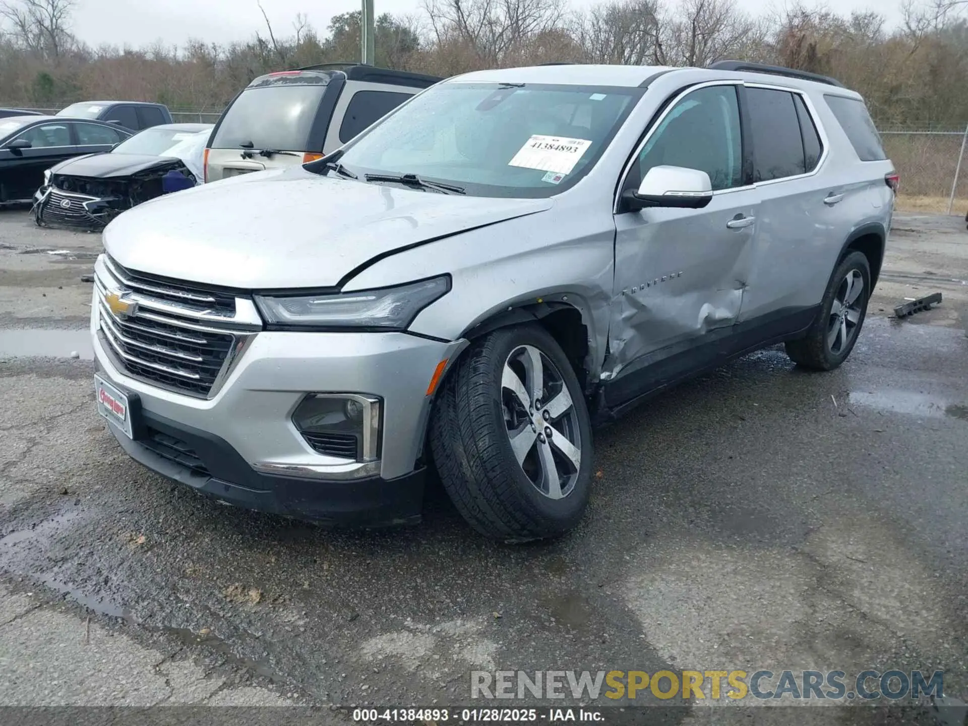 6 Photograph of a damaged car 1GNERHKW7NJ128403 CHEVROLET TRAVERSE 2022