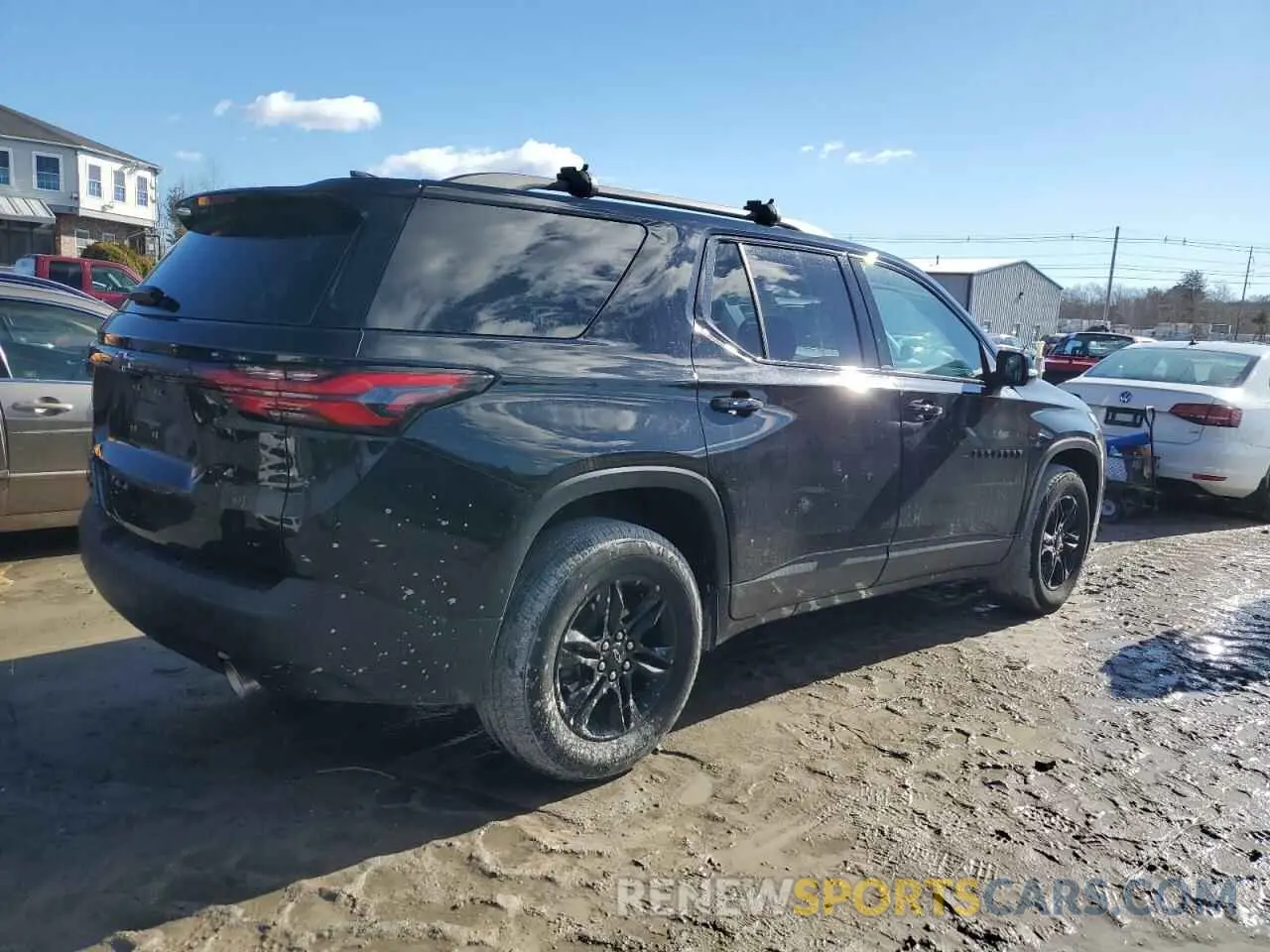 3 Photograph of a damaged car 1GNEVGKW1NJ137331 CHEVROLET TRAVERSE 2022