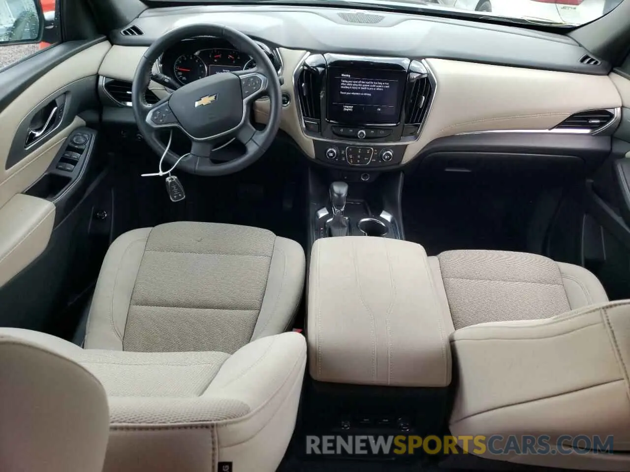 8 Photograph of a damaged car 1GNEVGKW1NJ151150 CHEVROLET TRAVERSE 2022