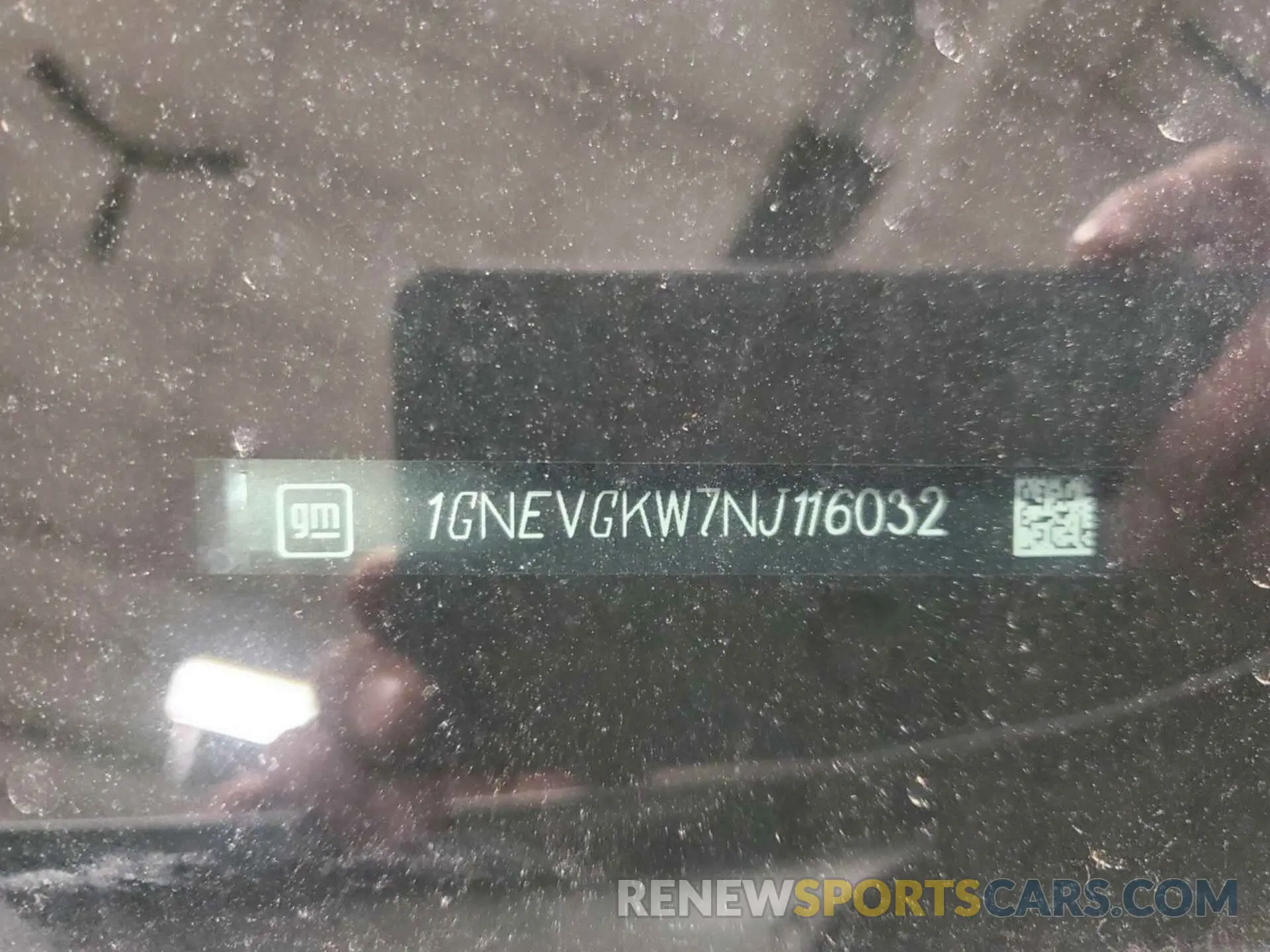 13 Photograph of a damaged car 1GNEVGKW7NJ116032 CHEVROLET TRAVERSE 2022