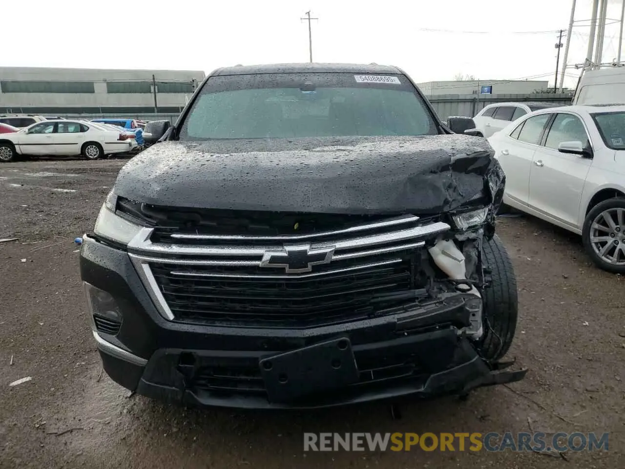 5 Photograph of a damaged car 1GNEVGKW7NJ129251 CHEVROLET TRAVERSE 2022