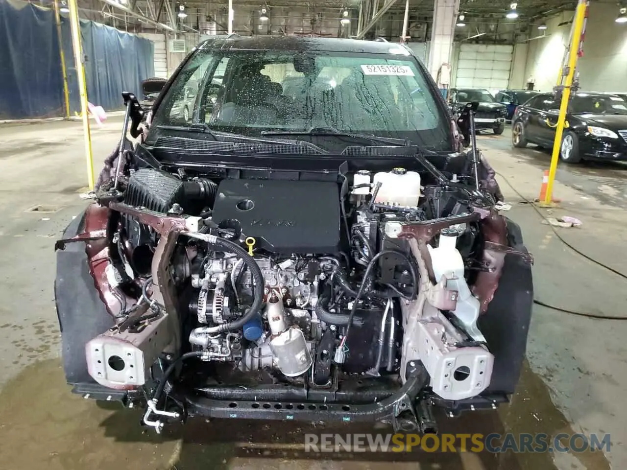 5 Photograph of a damaged car 1GNEVGKW7NJ139567 CHEVROLET TRAVERSE 2022