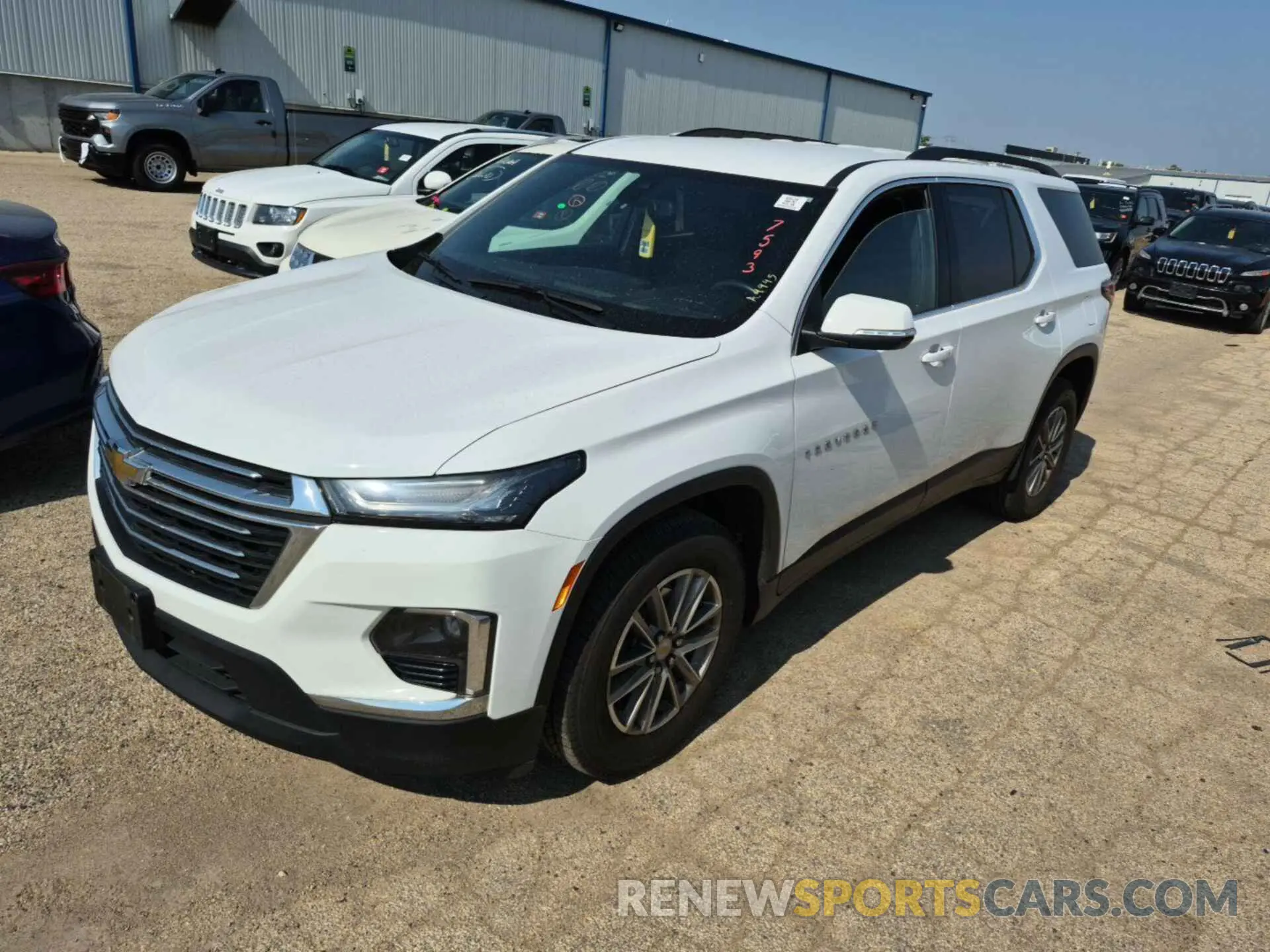 21 Photograph of a damaged car 1GNEVGKW7NJ151086 CHEVROLET TRAVERSE 2022