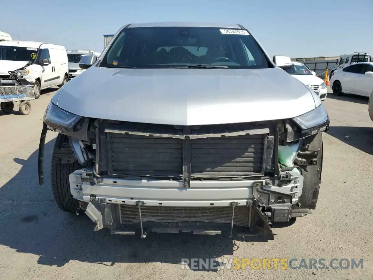 5 Photograph of a damaged car 1GNEVJKW7NJ104752 CHEVROLET TRAVERSE 2022