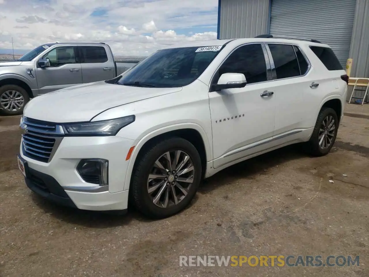 1 Photograph of a damaged car 1GNEVKKW3NJ124289 CHEVROLET TRAVERSE 2022