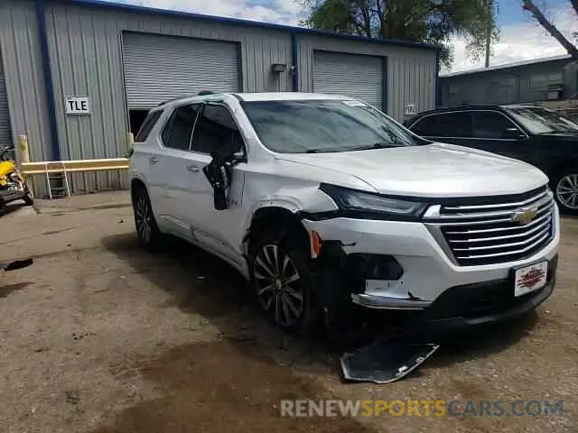 14 Photograph of a damaged car 1GNEVKKW3NJ124289 CHEVROLET TRAVERSE 2022