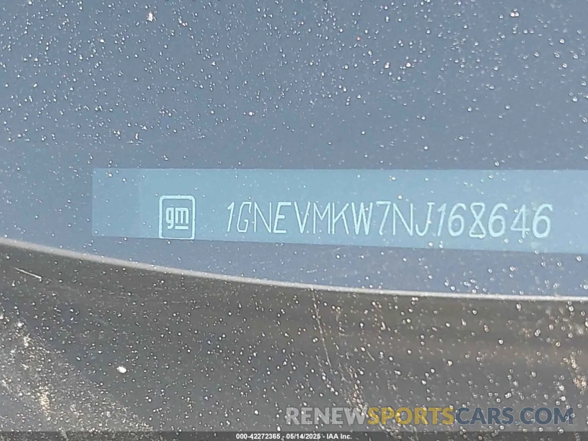 9 Photograph of a damaged car 1GNEVMKW7NJ168646 CHEVROLET TRAVERSE 2022